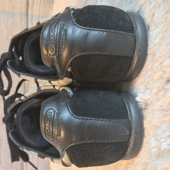 Coach Grey/Black Sneakers, Women's Size 7M, Great Condition - Picture 3 of 10